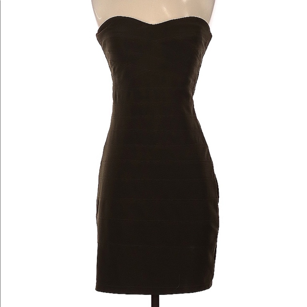 Walter by Walter Baker Olive Green Cocktail Dress